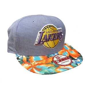 New Era Lakers Strap Back Cap